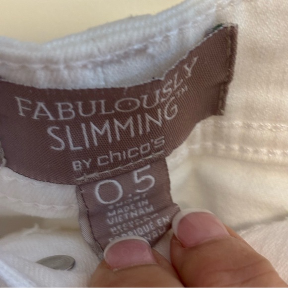 Chico’s White Jeans - Picture 3 of 5